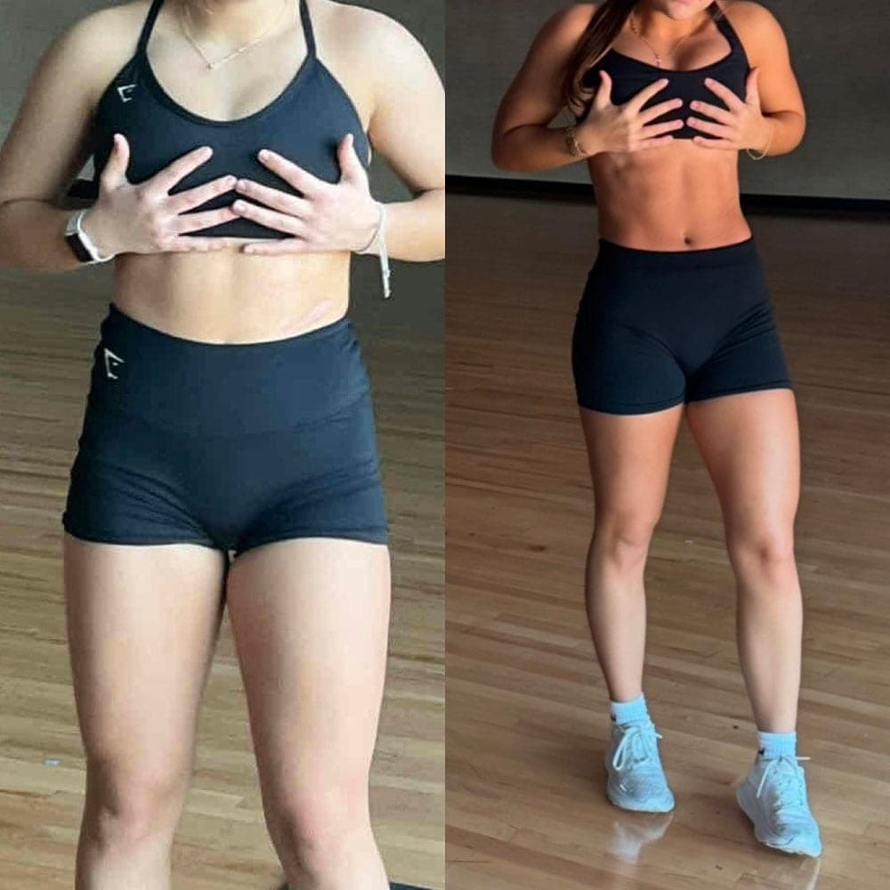 Client transformation 1 — before and after